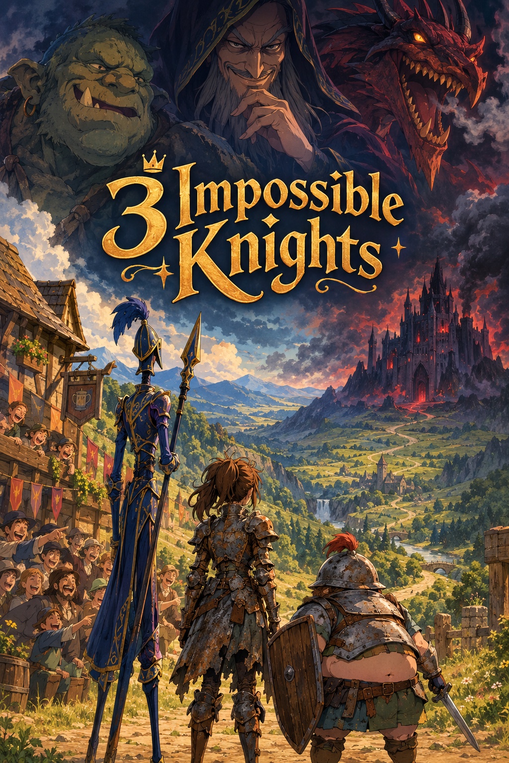 Cover of 3 Impossible Knights